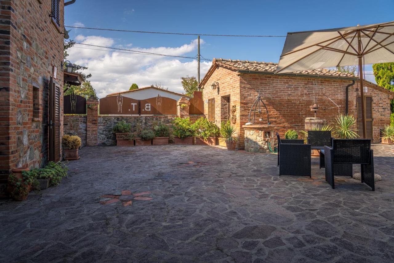 Borgo Terrosi Acomodação com café da manhã Sinalunga Exterior foto